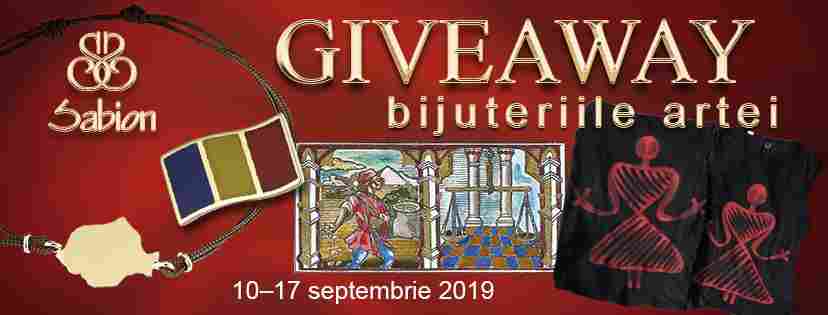 Giveaway „Bijuteriile Artei” – premii constând în bijuterii și lucrări de artă